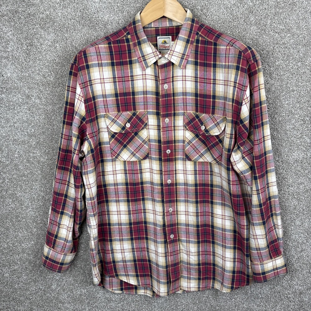 Surf Pendleton Men's Large Button Long Sleeve Shi… - image 2